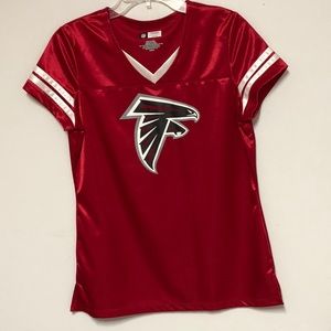 Atlanta Falcons NFL Team Apparel Red Jersey Med